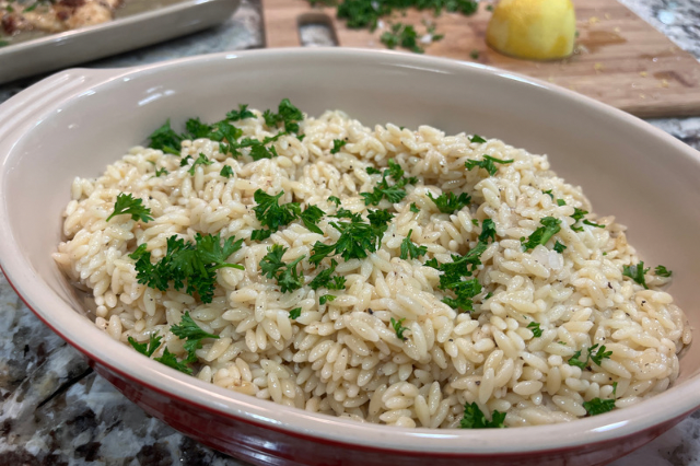 Parmesan Orzo