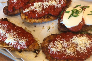 Crispy Chicken Parmigiana